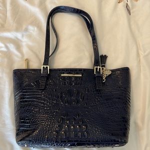 Brahmin Melbourne Ink Tote and Matching Wallet